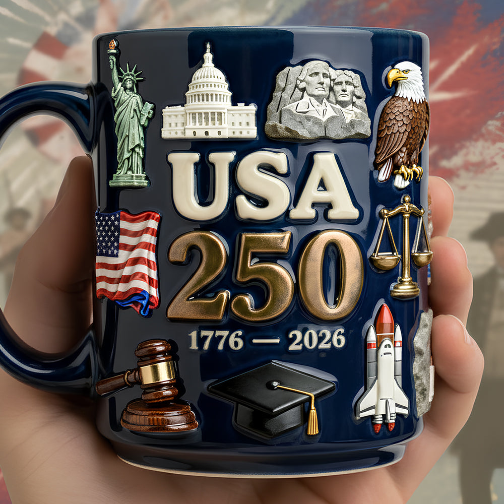 USA 250th Anniversary Coffee Mug 02NADT220126 - Coffee Mug - GoDuckee