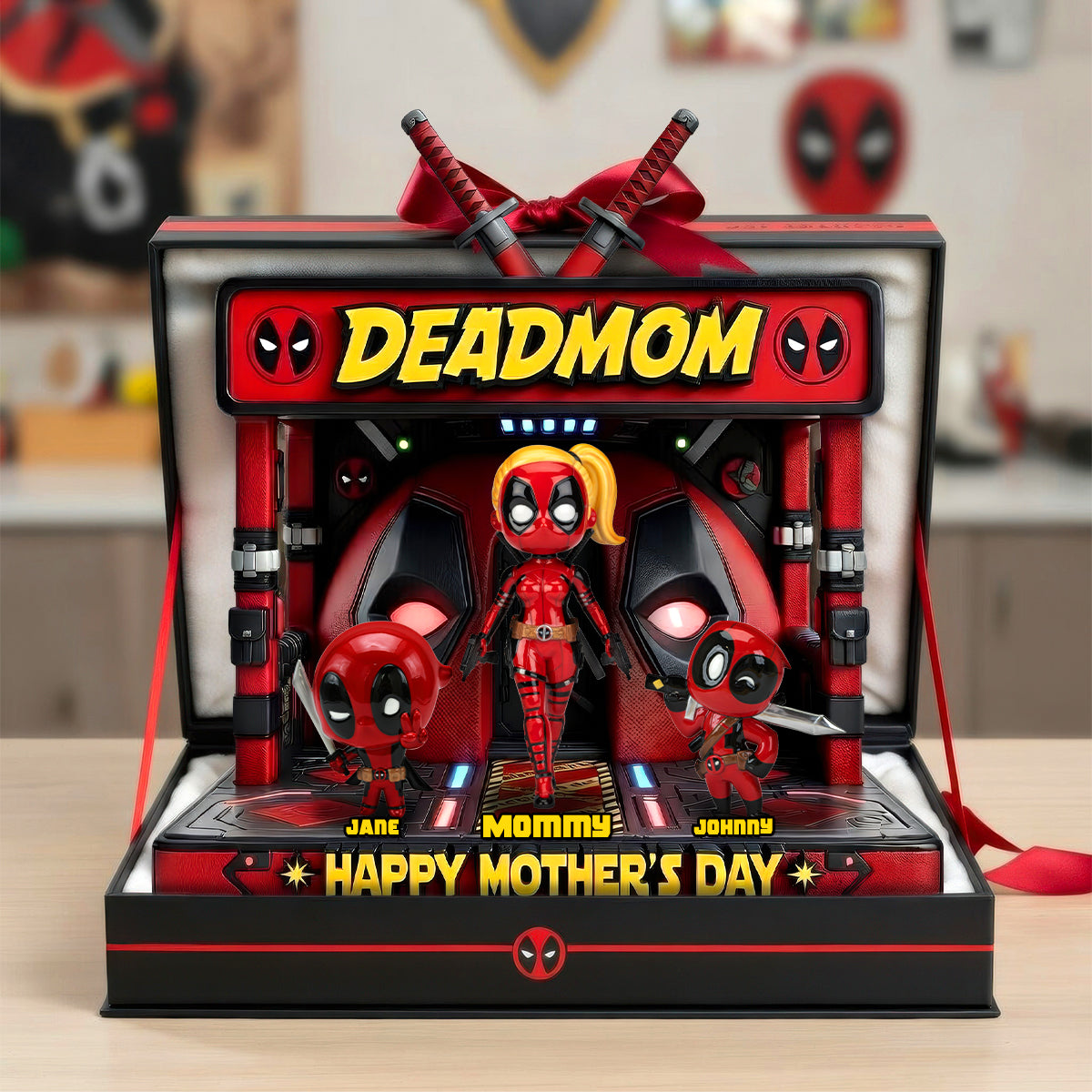 Mother’s Day Hero Squad Acrylic Plaque Personalized Gifts For Mom 031OHDH140426