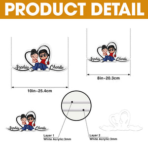 The Greatest Love Light Box - Personalized Gifts For Couples 01pata290626-Homacus