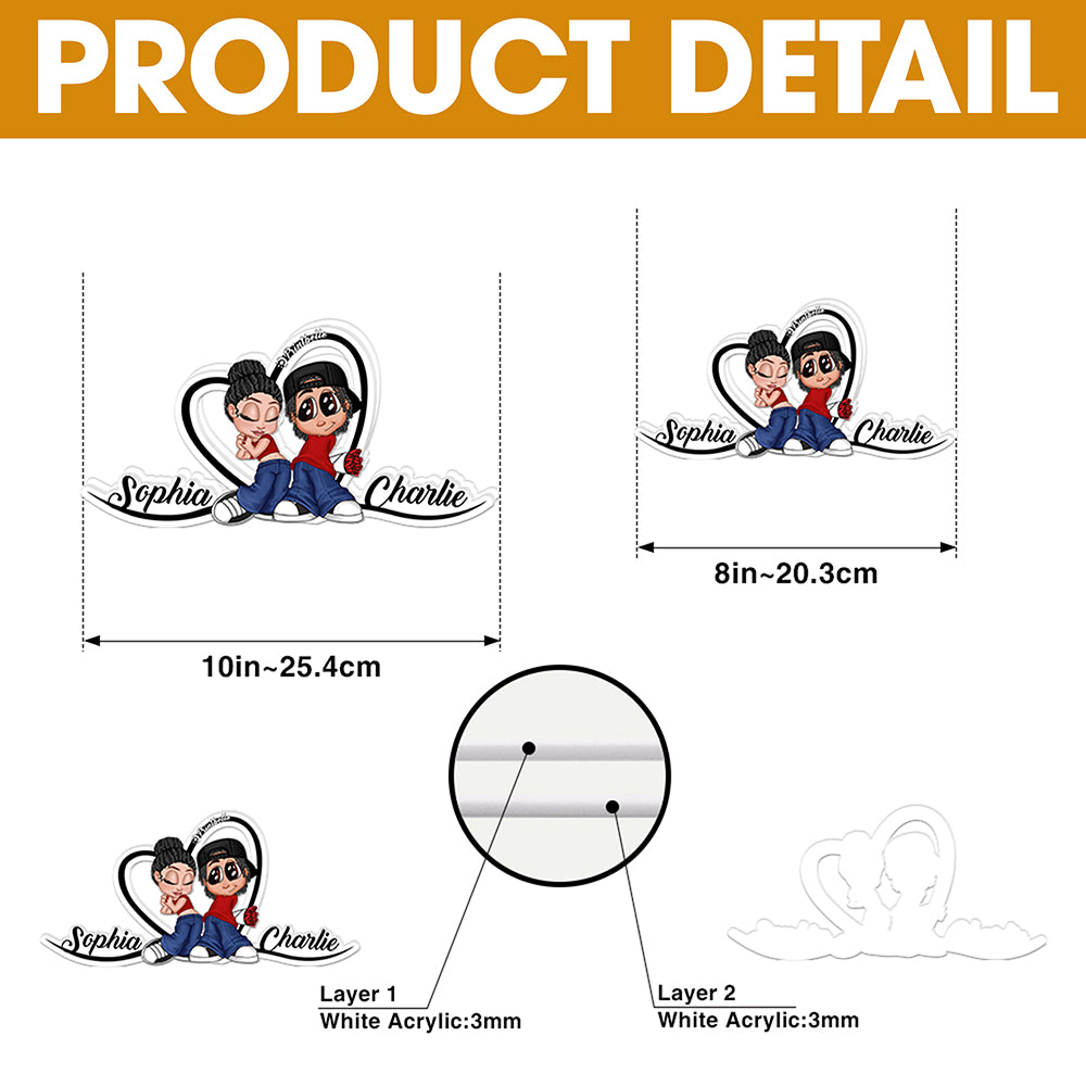 Lily Flower Acrylic Plaque - Personalized Gifts For Mom 02NAMG060226-Homacus