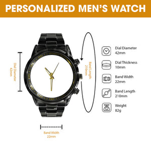 Epic Bolt Command Men's Watch - Personalized Gifts 03tglu240126-Homacus