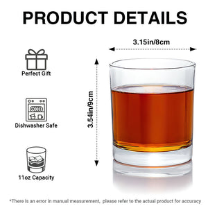 160th Anniversary Round Glass - Personalized Gifts For Drink Lovers 03KILU100326-Homacus