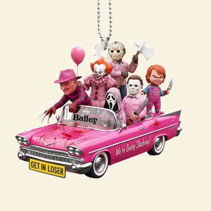 Horror Characters Car Ornament - Personalized Gifts For Horrror Movie Fans 03NALU050825-Homacus