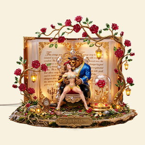 Hot Story Acrylic Light Box - Personalized Gifts For Couple 01pata100726