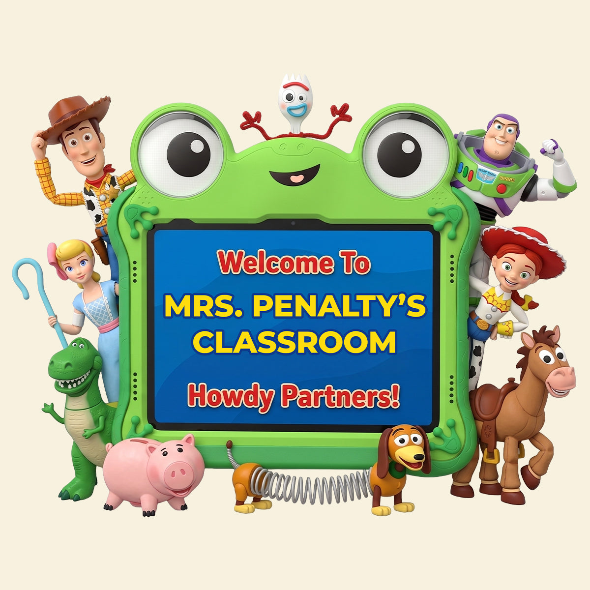 Classroom Welcome Wood Sign - Personalized Gifts For Teacher 02huta230626-Homacus