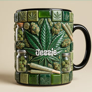 Cannabis Coffee Mug - Personalized Gifts For Stoner 01tota090126