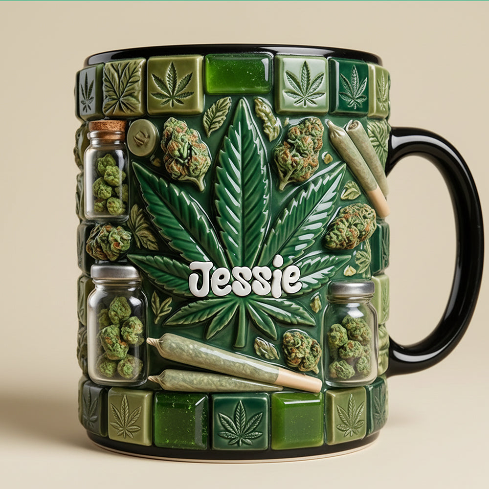 Cannabis Coffee Mug - Personalized Gifts For Stoner 01tota090126