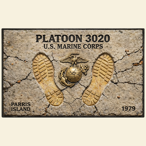 Home Of A Proud Veteran Doormat - Personalized Gifts For Veteran 061TGLU260126-Homacus