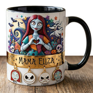Spooky Mom and Kids Coffee Mug - Personalized Gifts For Mother 02palu030426