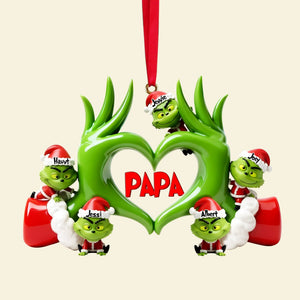 Fun Love Christmas Ornament - Personalized Gifts For Grandma 02QHLU180925