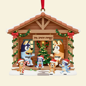 Joyful Family Together Ornament - Personalized Christmas Gifts 01NALU221025