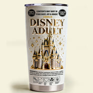 Fairytale Castle Tumbler - Personalized Gifts For Magic Lovers 01nalu271225