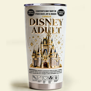 Fairytale Castle Tumbler - Personalized Gifts For Magic Lovers 01nalu271225